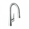 Фото смеситель для кухонной мойки hansgrohe talis 73851000
