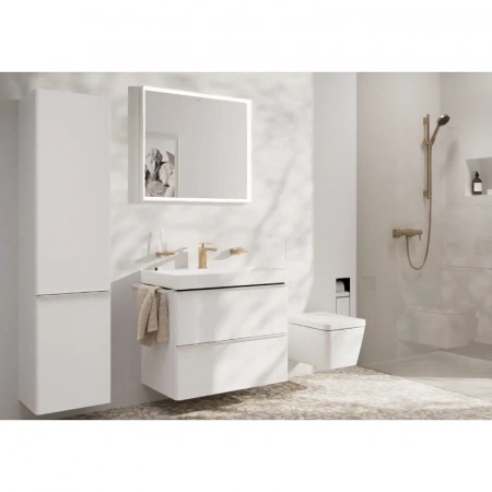 Фото смеситель для раковины hansgrohe tecturis e 73010140