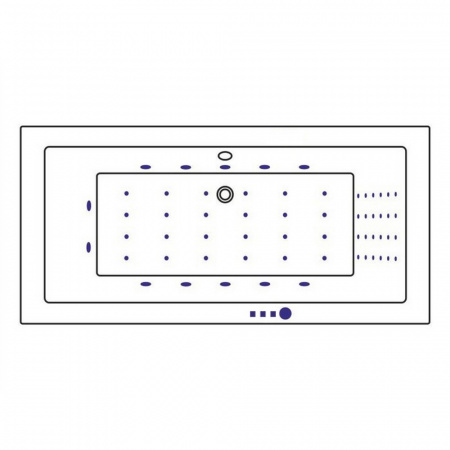 Фото акриловая ванна whitecross savia duo 170x80 см nano 0103.170080.100.nano.gl