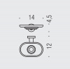 Фото мыльница подвесная colombo design basic b2701