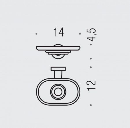 Фото мыльница подвесная colombo design basic b2701