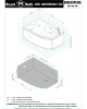 Фото акриловая ванна royal bath shakespeare comfort rb652100cm-l 170x110 см