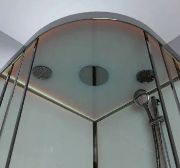 Фото душевая кабина frank f409/2 м brilliant 90x90 см 20102