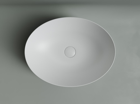 Фото раковина накладная ceramicanova element 52 см, цвет: белый cn6017mw