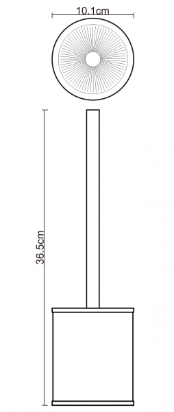Фото ершик wasserkraft rossel k-5727