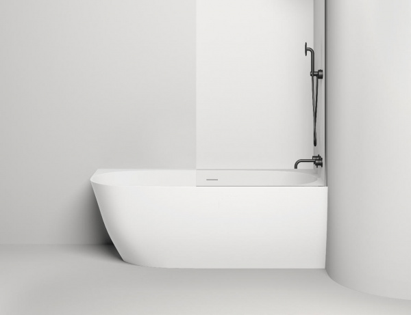 Фото ванна из искусственного камня salini sofia corner 170x85 см r 102524m матовая