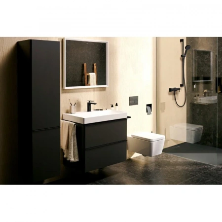 Фото смеситель для раковины hansgrohe tecturis e 73011000