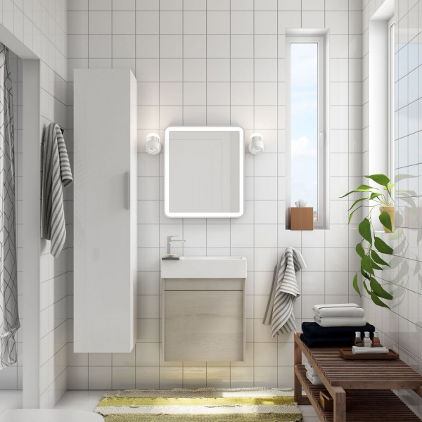 Фото тумба под раковину art&max family 40 см family-400-1d-so-pb