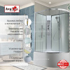 Фото душевая кабина avacan em5811lnt 110x80 см без крыши