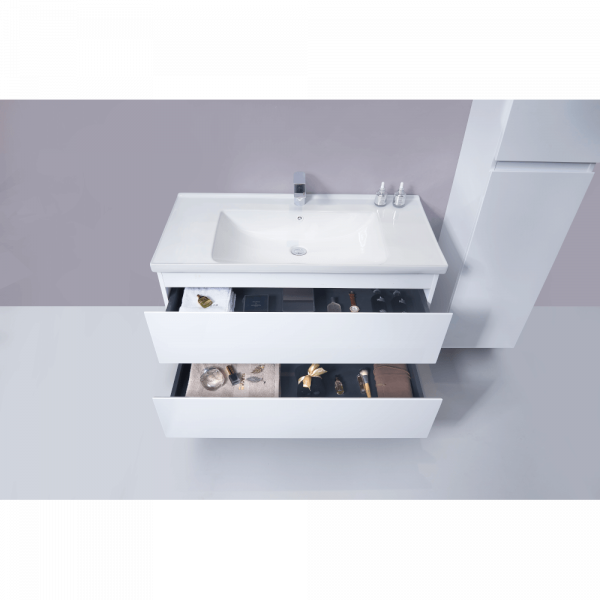 Фото тумба с раковиной orans 100 см bc-4023w 1000