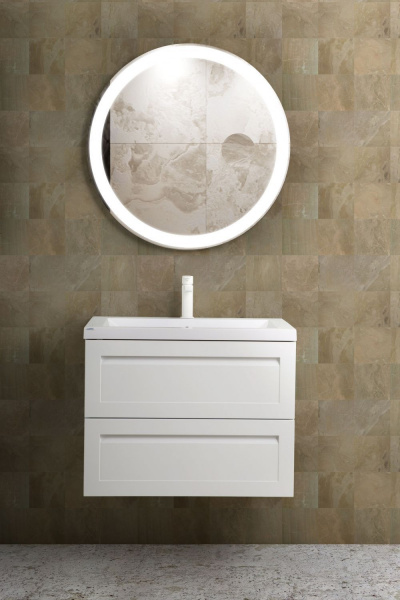 Фото тумба под раковину art&max platino 75 см am-platino-750-2c-so-bl