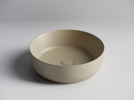 Фото раковина накладная ceramicanova element 39 см, цвет: капучино cn6022mc