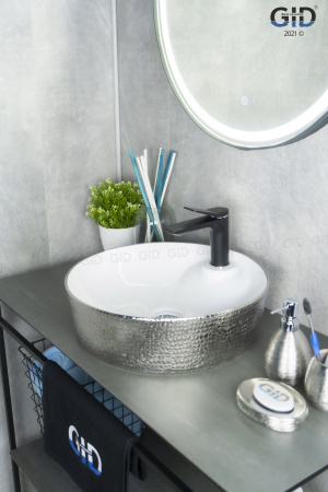 Фото раковина накладная gid d1306h021 44 см