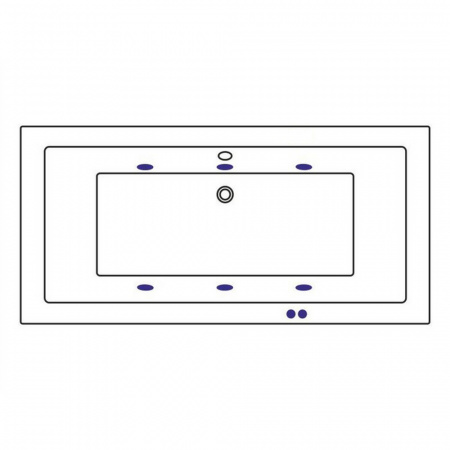 Фото акриловая ванна whitecross savia duo 170x80 см soft 0103.170080.100.soft.wh