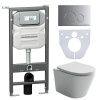 Унитаз с инсталляцией Сет 4 в 1 Ceramicanova CN6000_1001M_1000