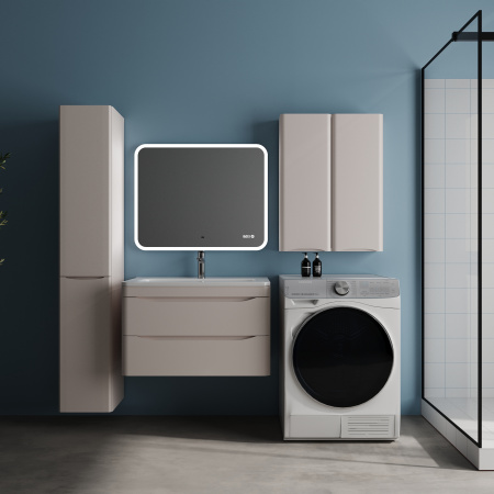 Фото тумба под раковину style line бергамо 80 см сс-00002536 карамель
