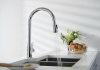 Фото смеситель для кухни timo saona, цвет: хром 2336/00fl