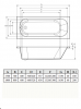 Фото акриловая ванна c-bath galaxy 180x80 см cbq016002