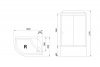 Фото душевая кабина royal bath bk rb8120bk1-t-r 120x80 см