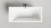 Фото ванна из искусственного камня salini cascata kit 150x70 см 105012m матовая