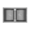 Кухонная мойка Paulmark Zwilling 81 см PM238150-GRM