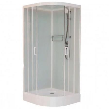 Фото душевая кабина frank f408 white 80x80 см 408008