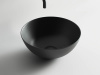 Раковина накладная Ceramicanova Element 35.8 см, цвет: черный CN6004