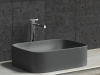 Фото раковина накладная ceramicanova element 50.5 см, цвет: антрацит cn6052mdh