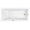 Акриловая ванна Whitecross Palace 170x75 см Line 0104.170075.100.LINE.GL