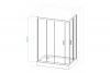 Фото душевое ограждение royal bath hpd rb1120hpd-c-bl 120x100 см
