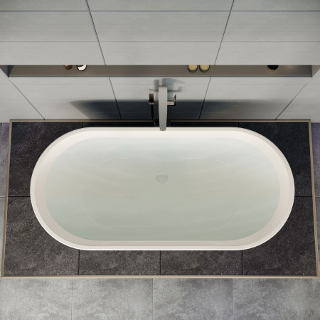 Фото акриловая ванна vitra geo 170x80 см 65370006000