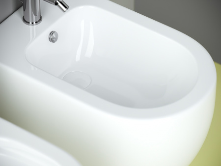 Фото биде напольное ceramicanova metropol 57 см cn4005