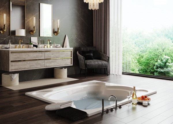 Фото акриловая ванна vagnerplast helios 194x170 см