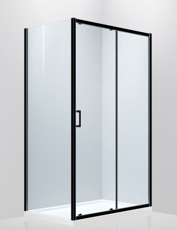Фото душевое ограждение abber schwarzer diamant ag30120b-s80b 80x80 см