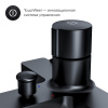 Фото смеситель для ванны am.pm x-joy black edition f85a10522