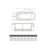 Фото акриловая ванна relisan eco plus прага 170x70 см гл000015195