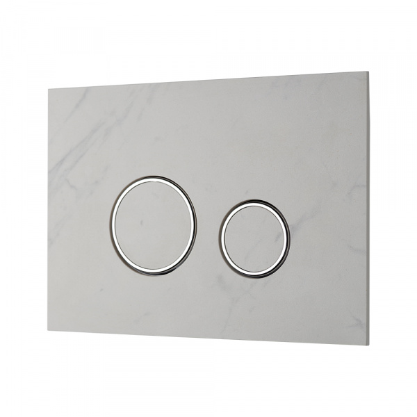 Фото клавиша смыва kk-pol lapis grande v1 orbis, quartz (statuarietto)