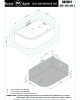 Фото акриловая ванна royal bath norway de luxe rb331100dl-r 180x120 см
