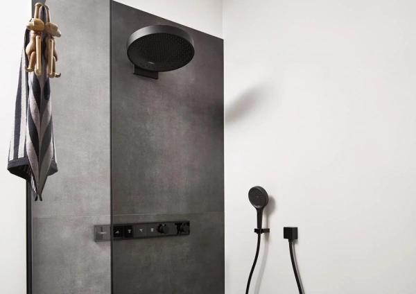 Фото термостатический смеситель для душа hansgrohe rainselect 15382670