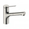 Фото смеситель для кухонной мойки hansgrohe zesis 74803800