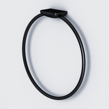 Фото кольцо для полотенец am.pm inspire 2.0 black edition a50a34422