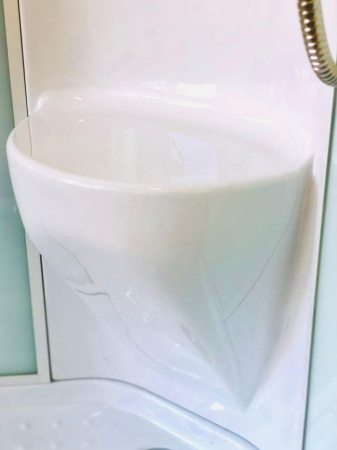 Фото душевая кабина royal bath нр rb80hp7-wc-ch 80x80 см