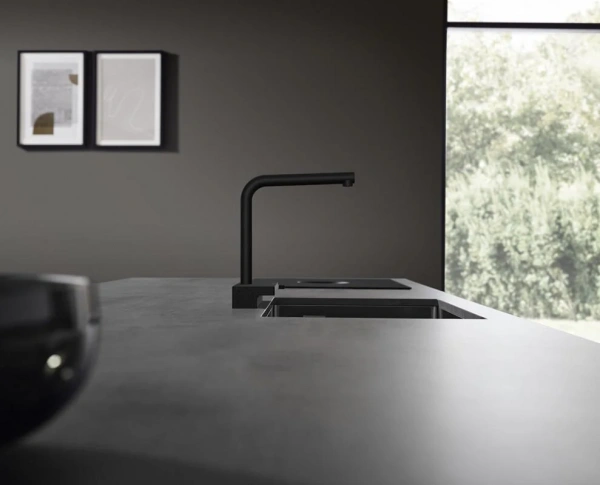 Фото смеситель для кухонной мойки hansgrohe aquno select 73830670