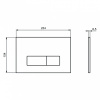 Фото клавиша смыва ideal standard oleas m2 r0121aa