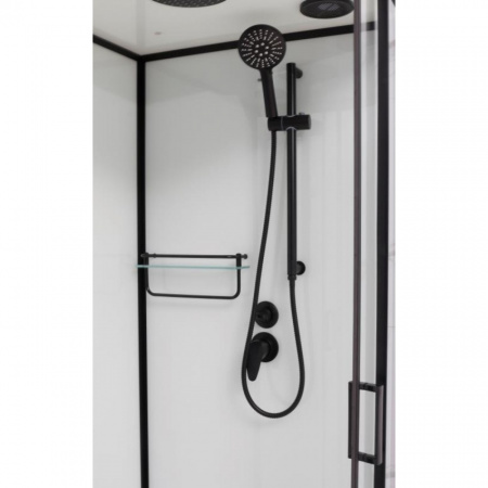 Фото душевая кабина душевая кабина frank f408 black 80x80 см 800804