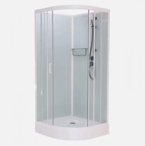 Фото душевая кабина frank f410 м white 110x110 см 20009