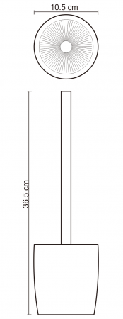 Фото ершик wasserkraft dinkel k-4627