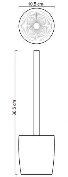 Фото ершик wasserkraft dinkel k-4627
