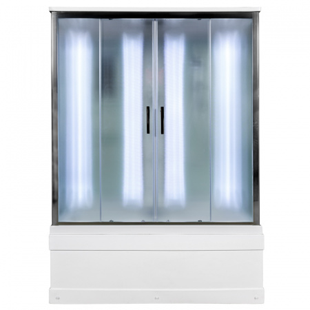 Фото душевая кабина dto 90x170 см em4517led+gm с гидромассажем