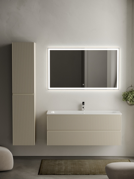 Фото тумба под раковину sancos snob r 120 см, цвет: beige soft snr120ce